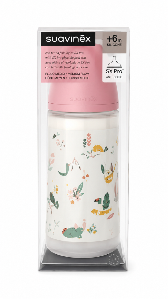 **BIBERON SUAVINEX CORAL 360ML