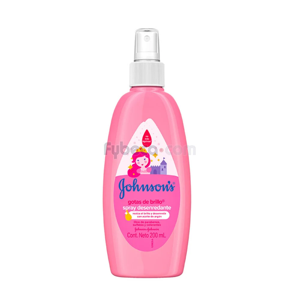 ACONDICIONADOR JOHNSON GOTAS DE BRILLO SPRAY 200ML