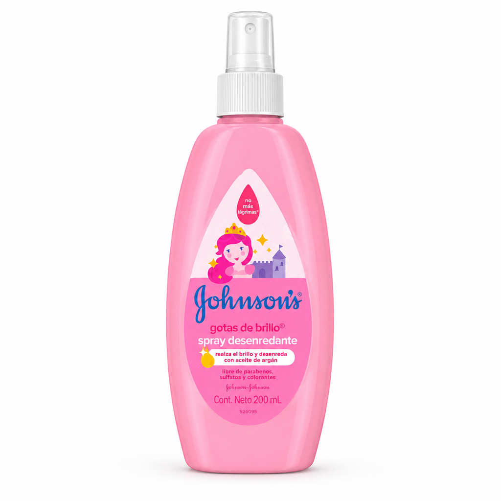 ACONDICIONADOR JOHNSON GOTAS DE BRILLO SPRAY 200ML