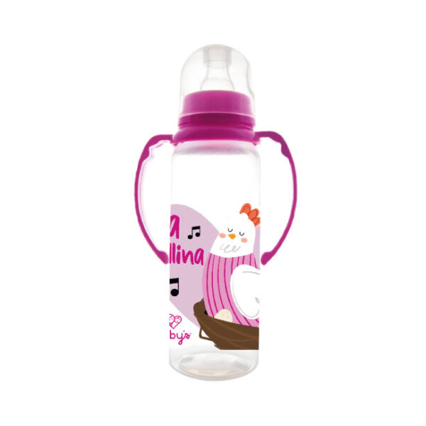 BIBERON BABY ESTAMPADO C/AGARRADERA 9OZ