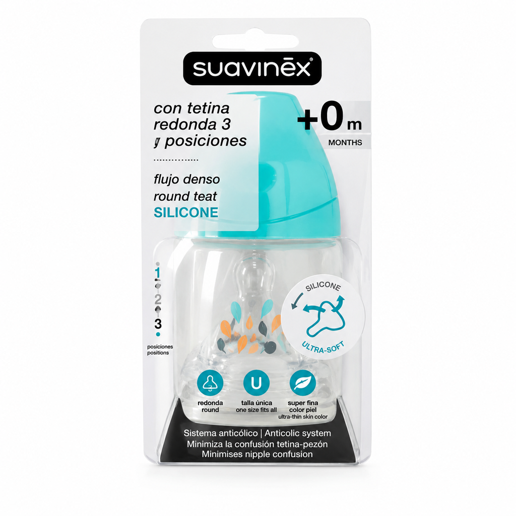 BIBERON SUAVINEX REDONDO 150ML