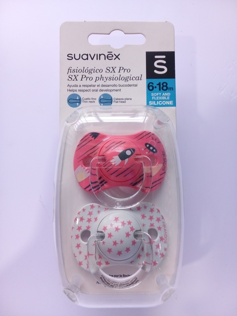 ENTRETENEDOR SUAVINEX SX PRO ROSADO 6.18M