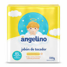 JABON ANGELINO TRIPACK 330GR MANZ NVO
