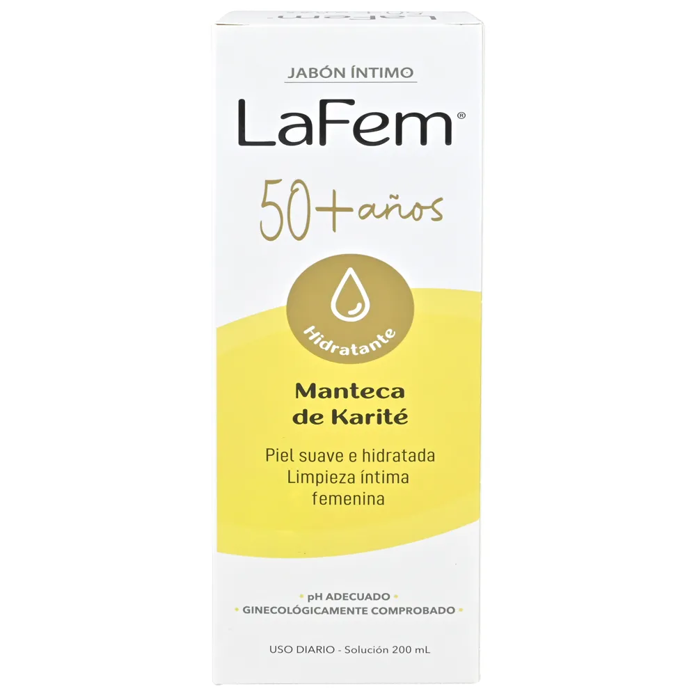 JABON INTIMO LAFEM 50+ AÑOS 200ML
