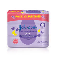JABON JOHNSON ANTES DE DORMIR TRIPACK