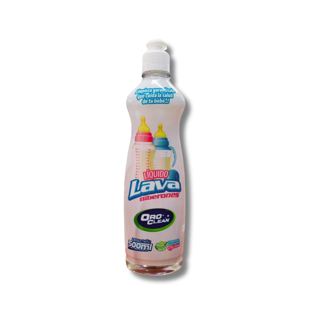 JABON LIQUIDO LAVABIBERONES OROCLEAN 500ML