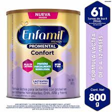 LECHE ENFAMIL CONFORT 1  800G ( 0-12 MESES )