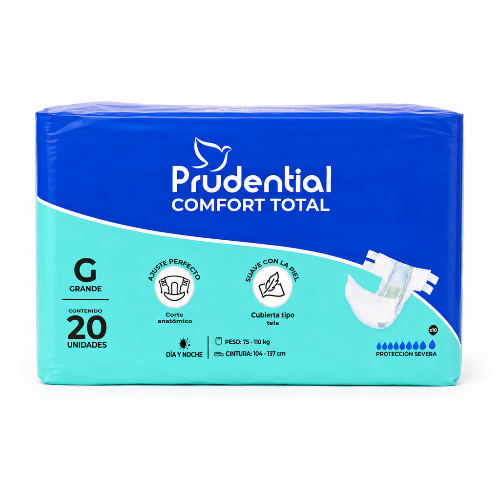 PAÑAL ADULTO PRUDENTIAL CONFORT G 20