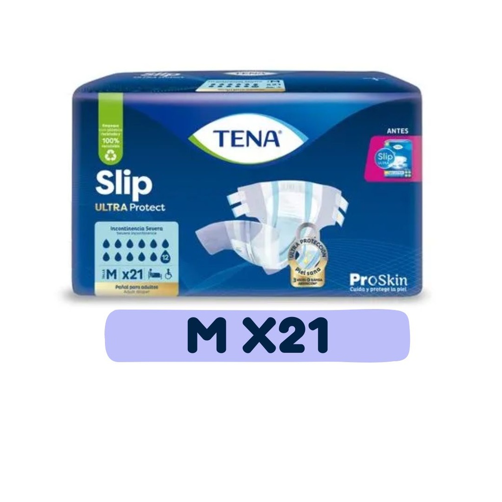 PAÑAL ADULTO TENA SLIP M 21