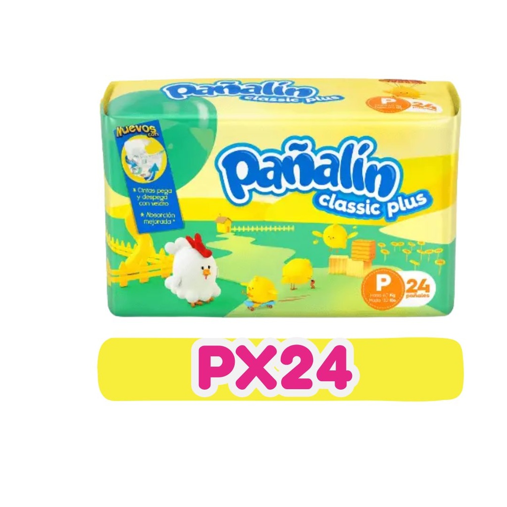 PAÑALIN CLASICO PLUS P24