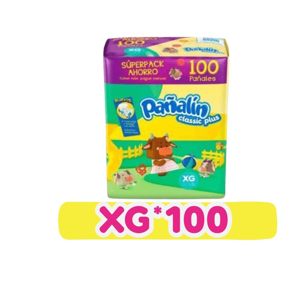 PAÑALIN CLASICO XG 100