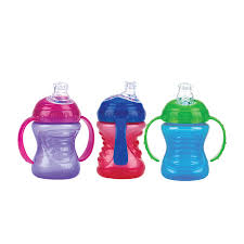 TAZA NUBY BOQUILLA SILICON 8OZ