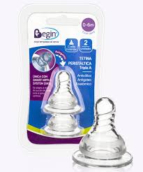 TETINA BEGIN BLISTER X2 PERISTALTICA 0-6