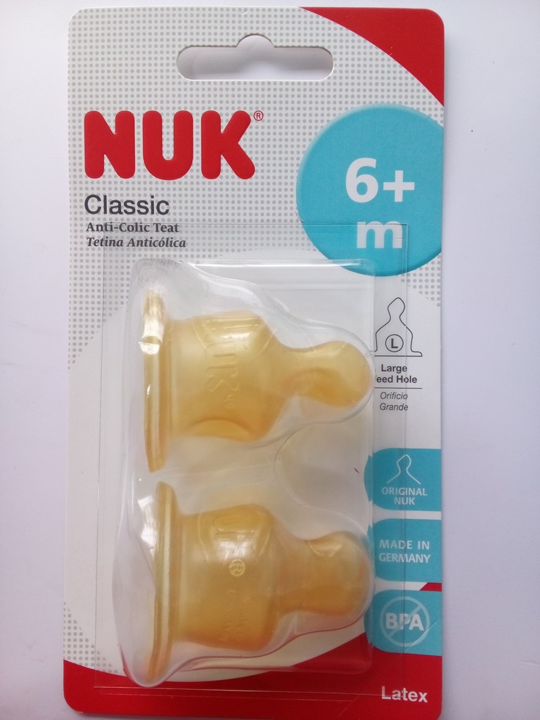 TETINA  NUK FINO L 6+