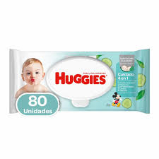 TOALLA HUMEDA HUGGIES ONE DONE 80