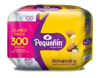 TOALLA HUMEDA PEQUEÑIN ALMENDRA 300