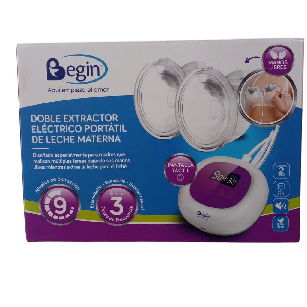 EXTRACTOR ELECTRICO DOBLE BEGIN