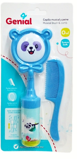 SET DE CEPILLO Y PEINE GENIAL