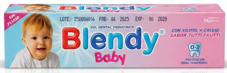 PASTA DENTAL BLENDY 0-3 AÑOS
