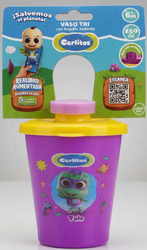 VASO CARLITOS 6+ 250 ML