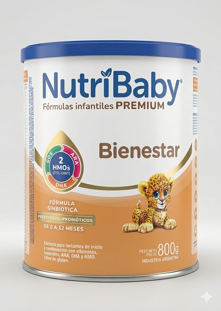 LECHE NUTRIBABY PREMIUM BIENESTAR 800GR