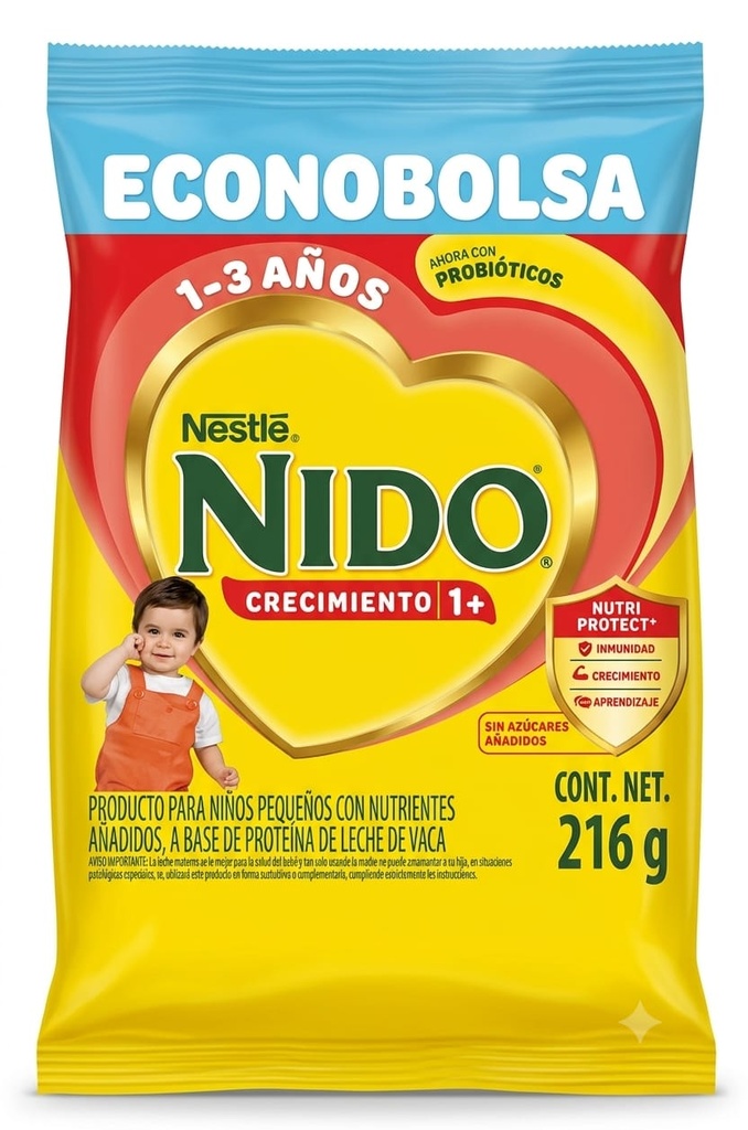 LECHE NIDO +1  216G