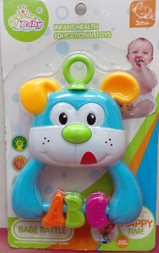 CHINESCOS BABY RATTLE ABC