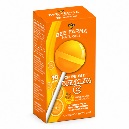 CHUPETES DE VITAMINA C 10UN
