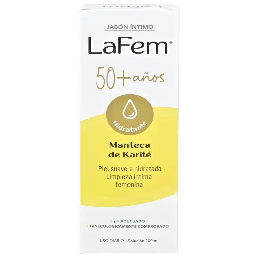 JABON INTIMO LAFEM 50+ AÑOS 200ML
