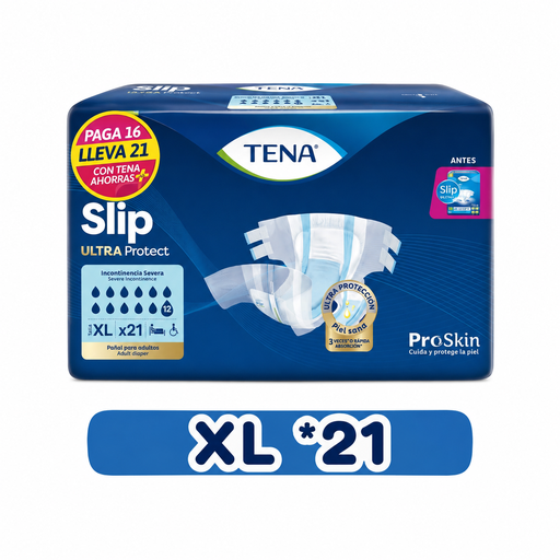 PAÑAL ADULTO TENA SLIP XL 21