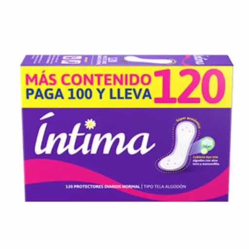 PROTECTOR DIARIO INTIMA120
