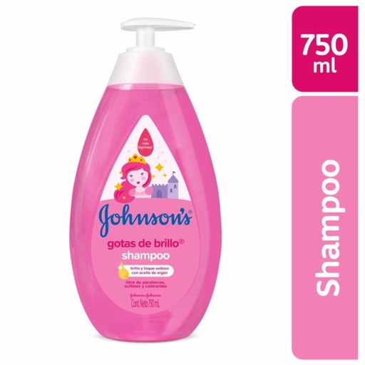 SHAMPOO JOHNSON GOTAS DE BRILLO 750ML