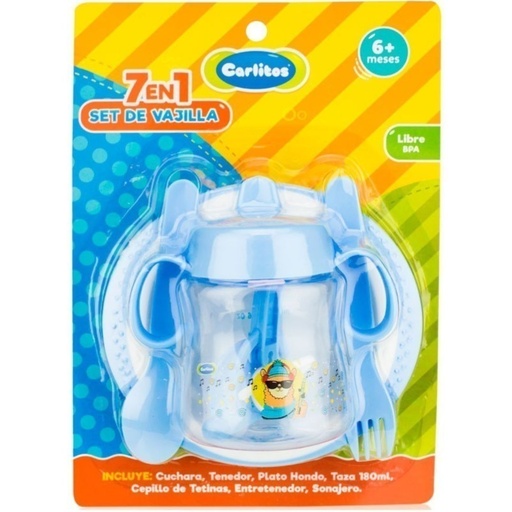 VAJILLA CARLITOS 7 EN 1