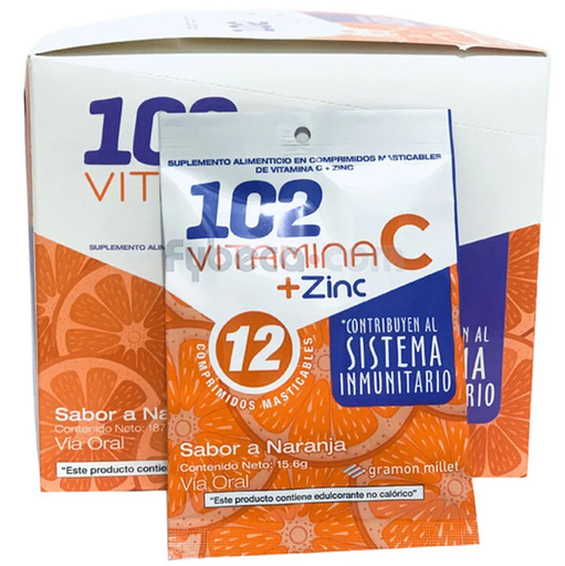 VITAMINA C 102+ ZINC12