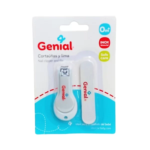 CORTA UÑAS+LIMA GENIAL