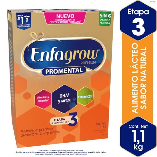 LECHE ENFAGROW NATURAL 1,1 K