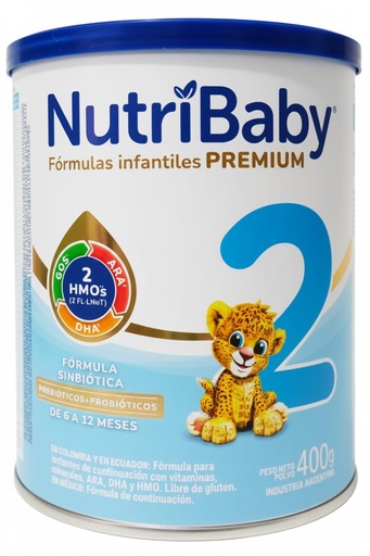 LECHE NUTRIBABY PREMIUM 2 400GR