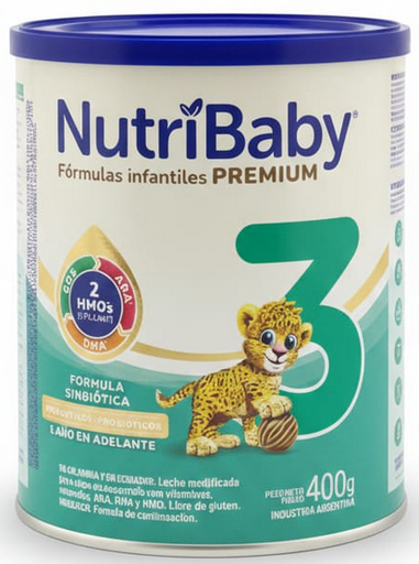 LECHE NUTRIBABY PREMIUM 3 400G
