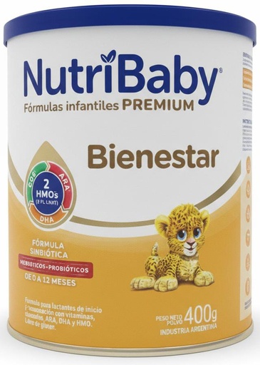 LECHE NUTRIBABY PREMIUM BIENESTAR 400GR