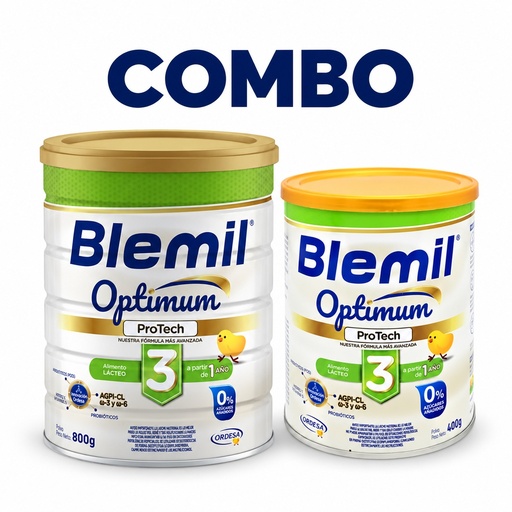 COMBO BLEMIL OPTIMUM 3 800GR+BLEMIL OPTIMUM 3  400GR